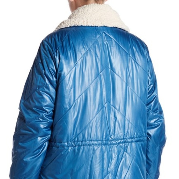 Kenneth Cole Faux Shearling Lined Collar Coat 1XL - Picture 3 of 6